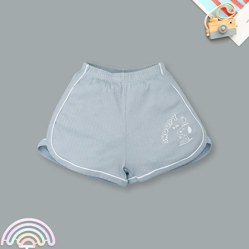 Bộ sát nách bé trai Pony Kids in Snoopy màu xanh ghi 6