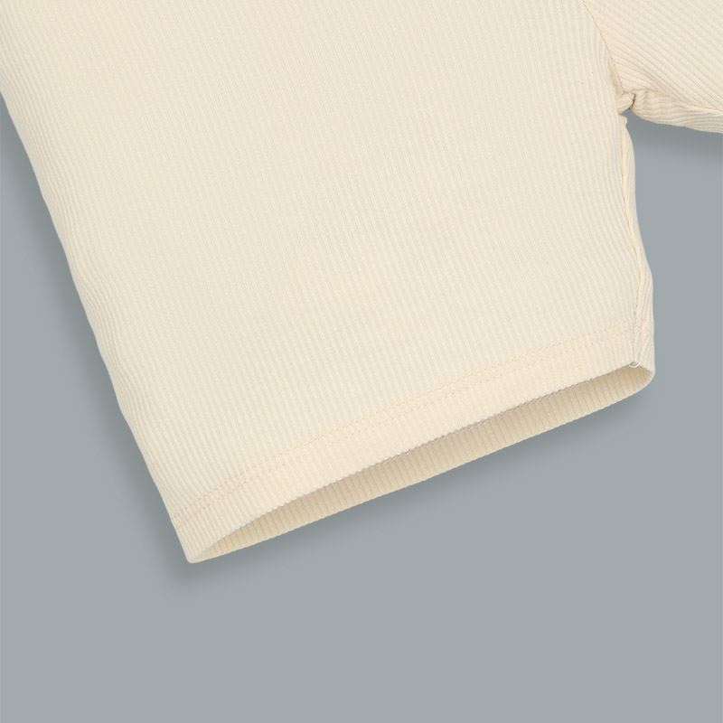 Bộ sát nách bé trai Lullaby NH396N màu be 10