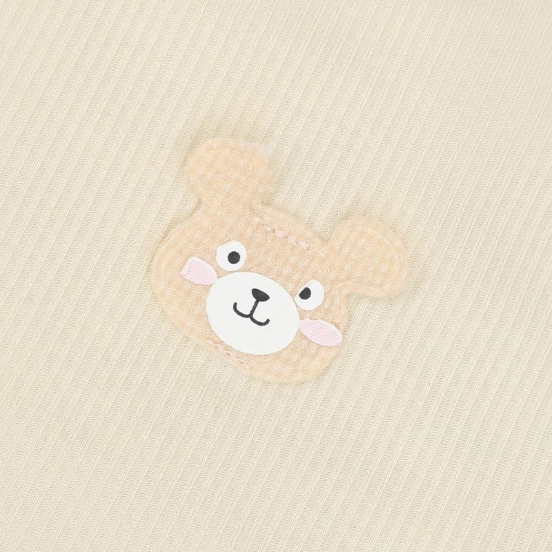 Bộ sát nách bé trai Lullaby NH396N màu be 7