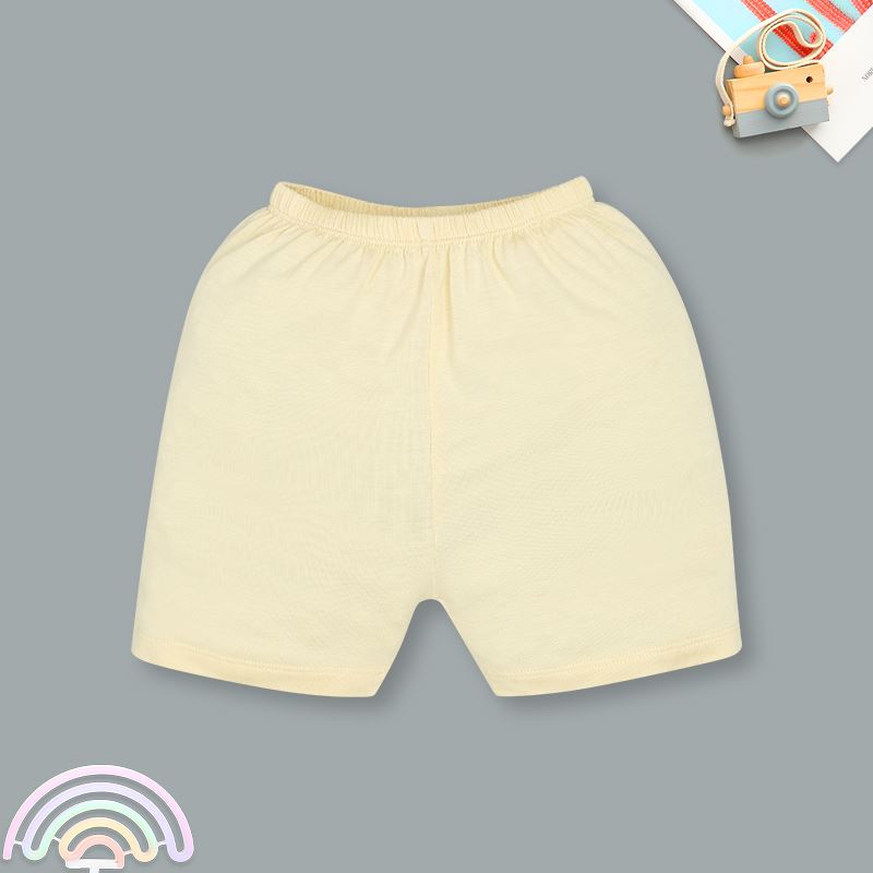 Bộ tay ngắn bé trai BabyMommy cài vai in hoạt hình màu xanh dương - trắng 35