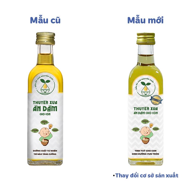 Dầu Sacha inchi Thuyền Xưa ăn dặm cho bé chai 65 ml (từ 6 tháng) 14