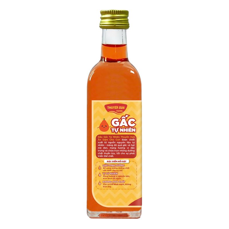 Dầu Sacha inchi Thuyền Xưa ăn dặm cho bé chai 65 ml (từ 6 tháng) 5