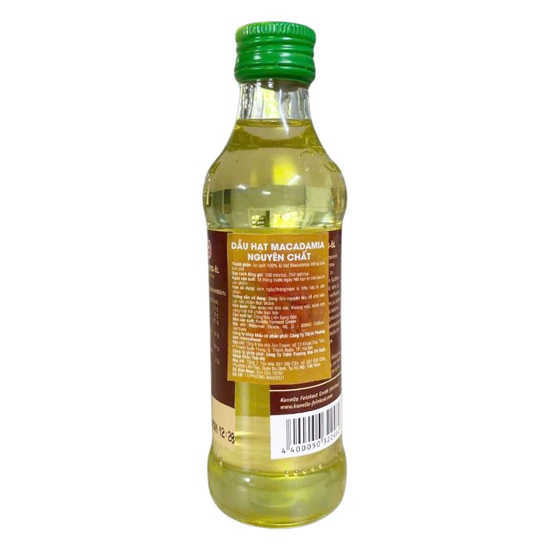 Dầu macca Kunella ăn dặm cho bé chai 100 ml (từ 6 tháng) 2