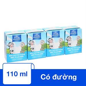 Lốc 4 Hộp Sữa Tươi Tiệt Trùng Oldenburger Có Đường 110 Ml (Từ 1 Tuổi)