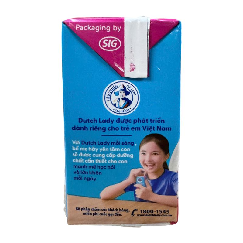 Lốc 4 hộp sữa tiệt trùng Dutch Lady có đường hương dâu 110 ml (từ 1 tuổi) - Giao bao bì ngẫu nhiên 15