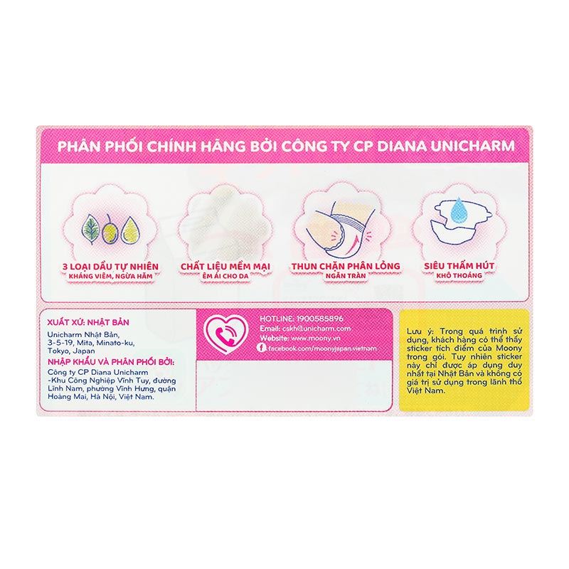 Tã dán Moony size L 48 miếng (9 - 14 kg) 49
