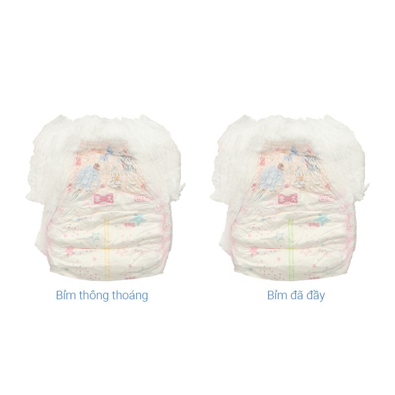 Tã quần cho bé gái Moony size XL 38 miếng (12 - 22 kg) - Giao bao bì ngẫu nhiên 103