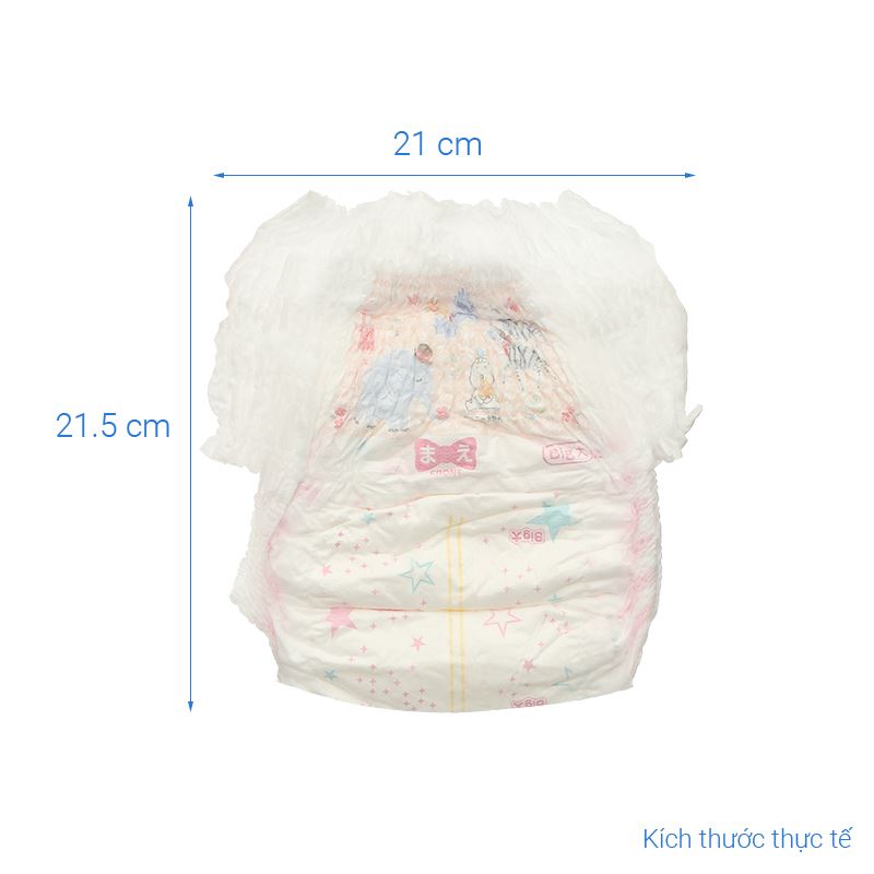 Tã quần cho bé gái Moony size XL 38 miếng (12 - 22 kg) - Giao bao bì ngẫu nhiên 98