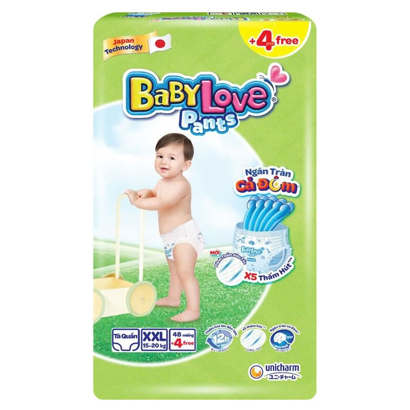 Tã quần BabyLove size XXL - Giao bao bì ngẫu nhiên