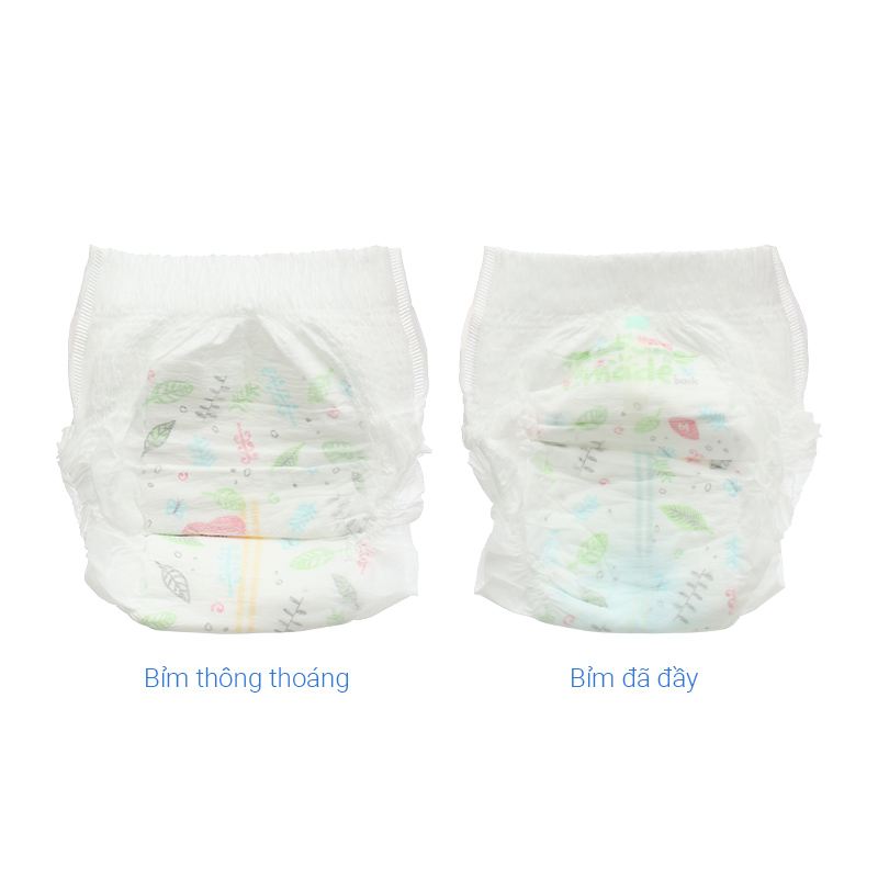 Combo 3 tã quần Huggies Platinum nature made siêu cao cấp size M 58 miếng/bịch (6 - 11 kg) 14