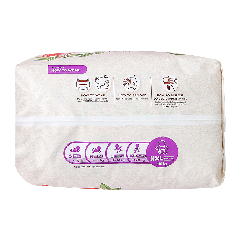 Combo 3 tã quần Huggies Platinum nature made siêu cao cấp size XXL 26 miếng/bịch (Trên 15 kg) 6