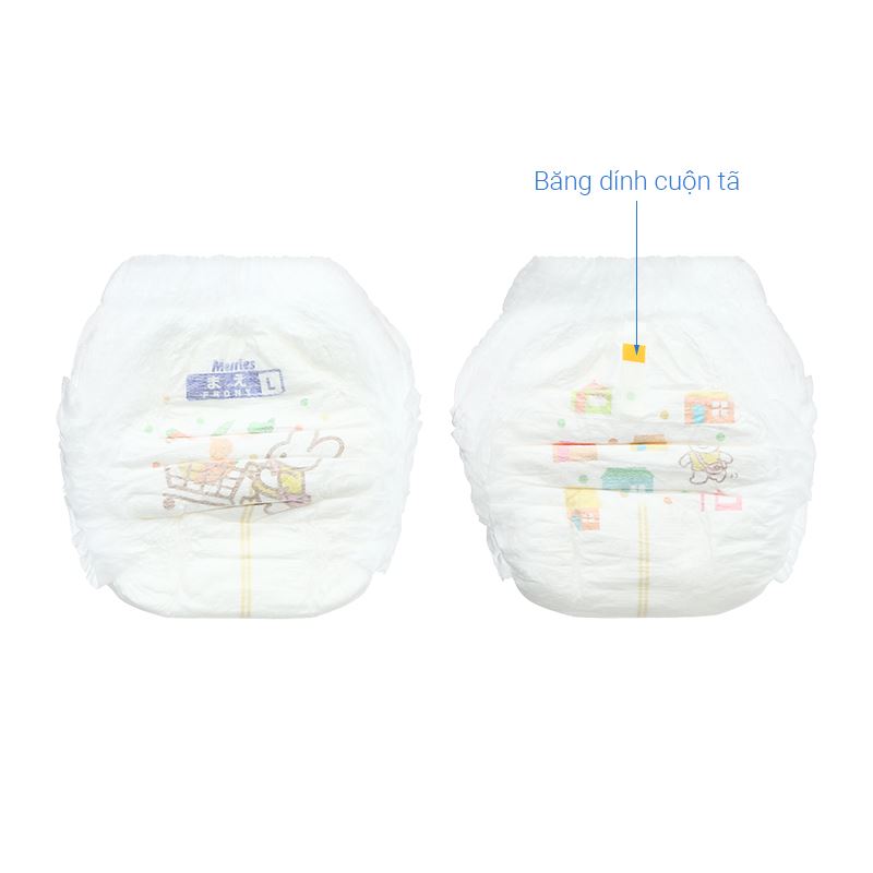 Tã quần Merries size L 54 miếng (9 - 14 kg) 6