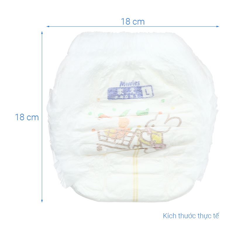 Tã quần Merries size L 54 miếng (9 - 14 kg) 7