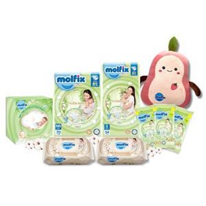 Combo sơ sinh 9 món Molfix