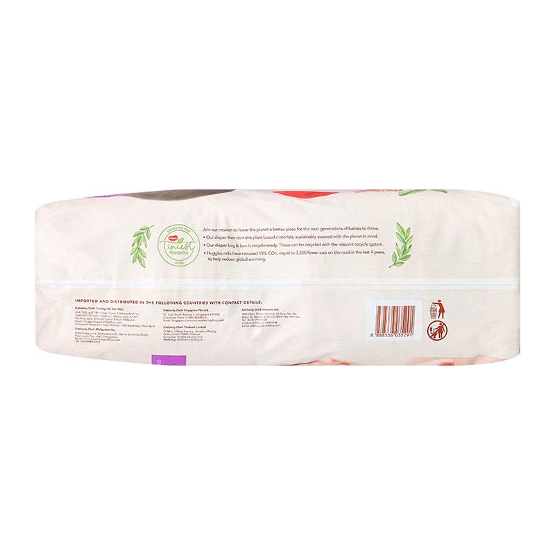 Combo 2 tã quần Huggies Platinum nature made siêu cao cấp size L 44 miếng/bịch (9 - 14 kg) - Giao bao bì ngẫu nhiên 7