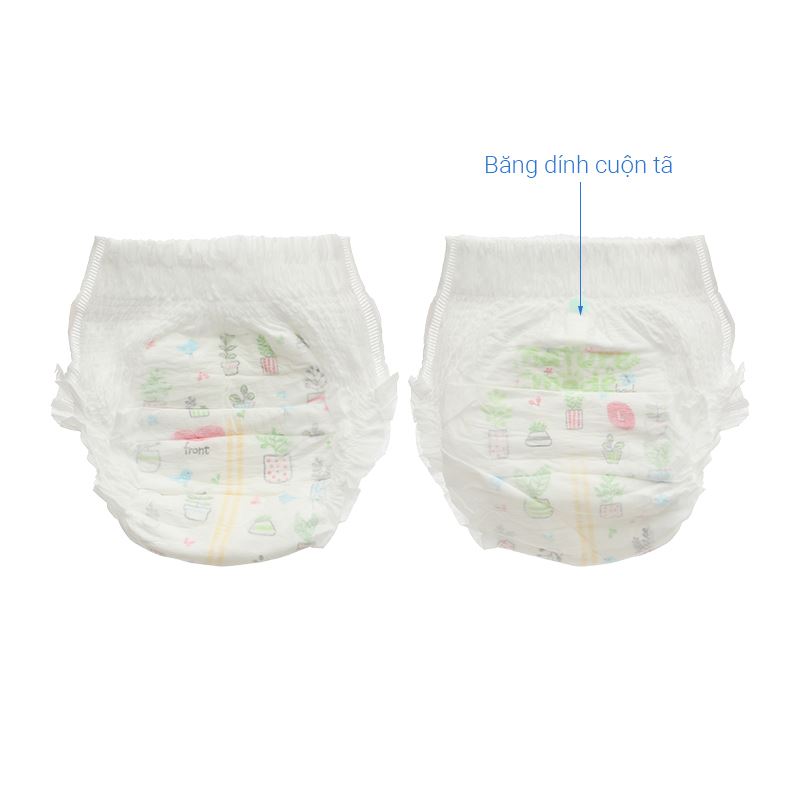 Combo 2 tã quần Huggies Platinum nature made siêu cao cấp size L 44 miếng/bịch (9 - 14 kg) - Giao bao bì ngẫu nhiên 8