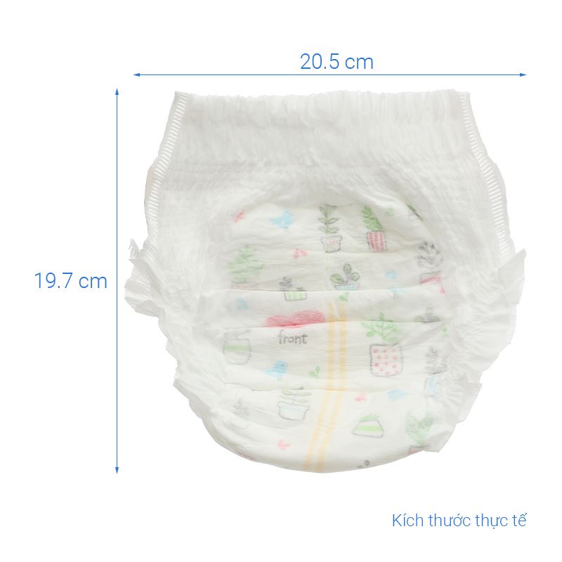 Combo 2 tã quần Huggies Platinum nature made siêu cao cấp size L 44 miếng/bịch (9 - 14 kg) - Giao bao bì ngẫu nhiên 15