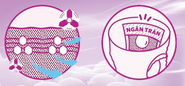 Tã quần Bobby size XL 32 + 2 miếng (12 - 17 kg) - Lưng thun trang bị lỗ chong chóng thoáng khí gấp 14 lần, giảm tình trạng đổ mồ hôi lưng ở trẻ Tã quần Bobby size XL 32 + 2 miếng (12 - 17 kg) - Lưng thun trang bị lỗ chong chóng thoáng khí gấp 14 lần, giảm tình trạng đổ mồ hôi lưng ở trẻ