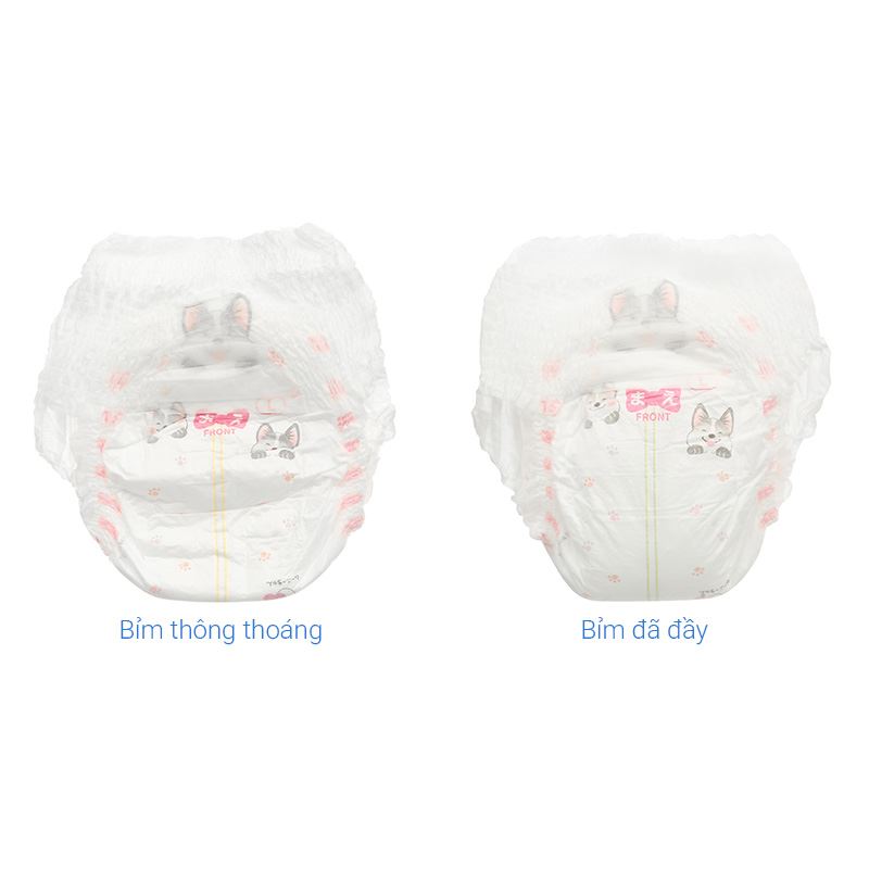 Tã quần cho bé gái Moony size XL 38 miếng (12 - 22 kg) - Giao bao bì ngẫu nhiên 88