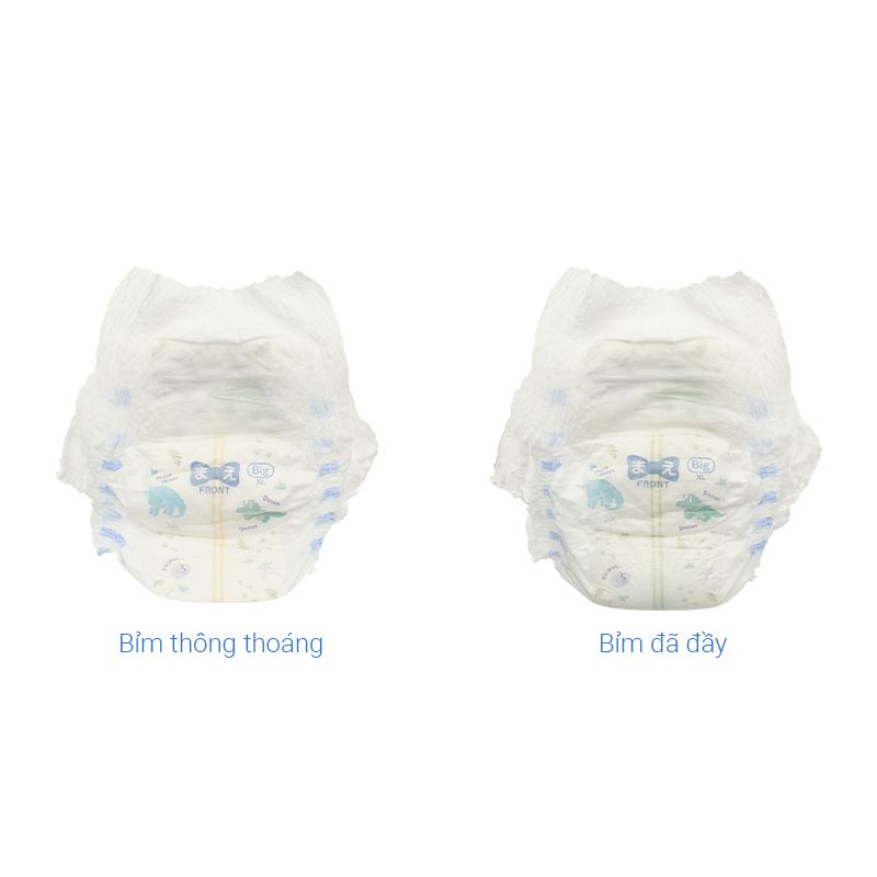 Tã quần cho bé gái Moony size XL 38 miếng (12 - 22 kg) - Giao bao bì ngẫu nhiên 58