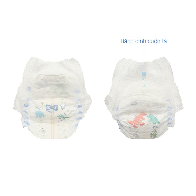 Tã quần cho bé gái Moony size XL 38 miếng (12 - 22 kg) - Giao bao bì ngẫu nhiên 52