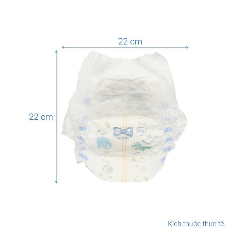 Tã quần cho bé gái Moony size XL 38 miếng (12 - 22 kg) - Giao bao bì ngẫu nhiên 53