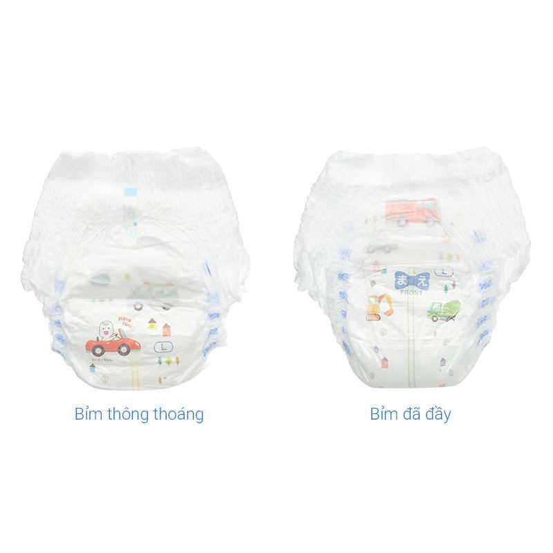 Tã quần cho bé gái Moony size XL 38 miếng (12 - 22 kg) - Giao bao bì ngẫu nhiên 43