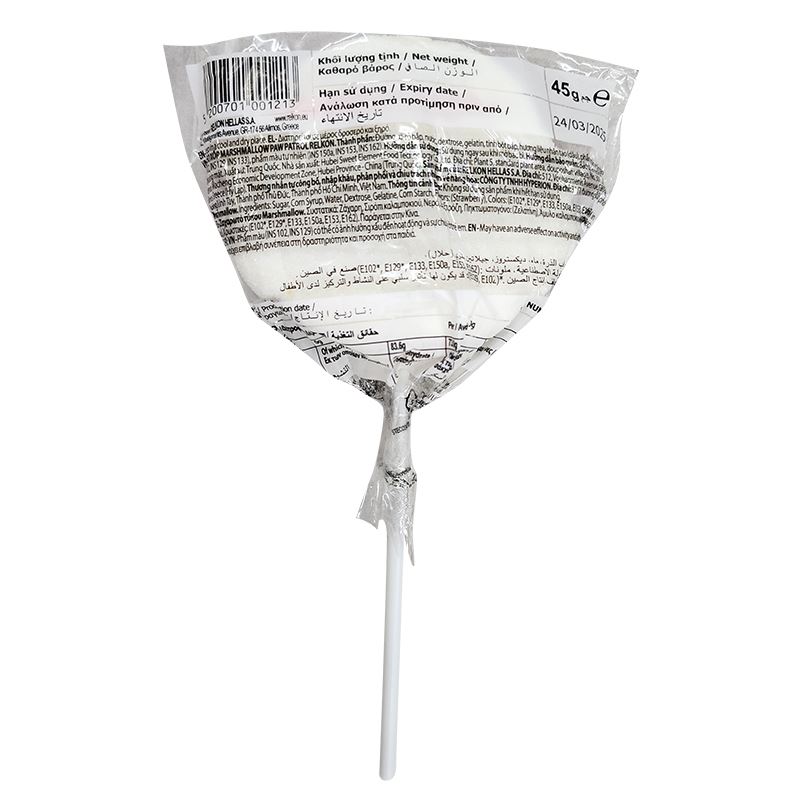 Kẹo xốp marshmallow Relkon Looney Tunes hương dâu que 45g (từ 3 tuổi) - Giao mẫu ngẫu nhiên 13