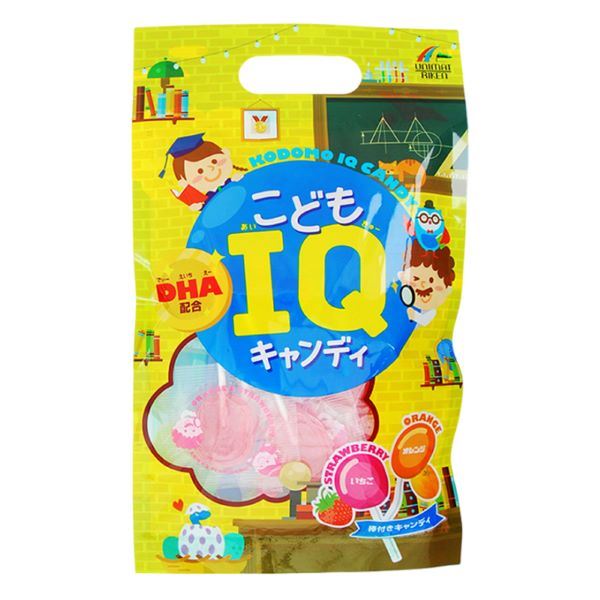 Kẹo mút IQ Unimat Riken vị dâu, cam gói 70g (từ 1 tuổi) thơm ngon, dinh dưỡng - AVAKids.com