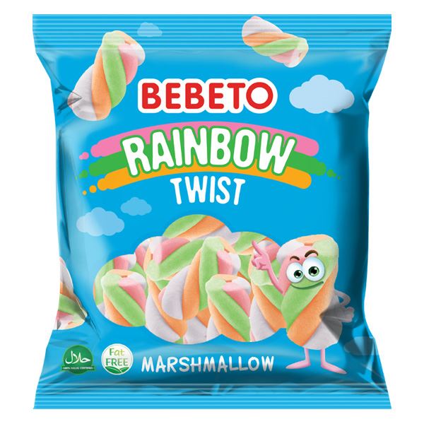 Kẹo xốp marshmallow BEBETO hương vani 60g thơm ngon - AVAKids.com
