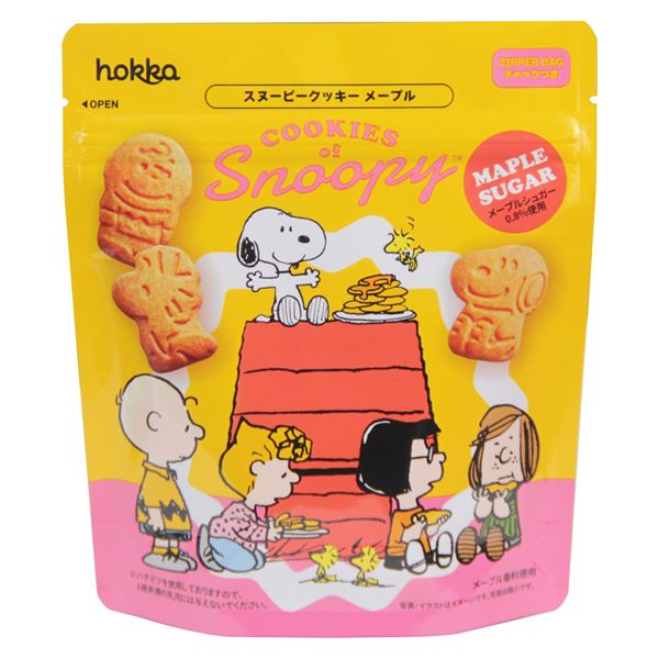 Bánh quy Hokka Snoopy vị đường phong 55g thơm ngon - AVAKids.com