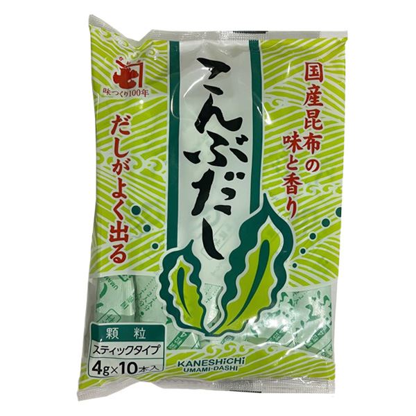 Hạt nêm Kaneshichi Konbu tảo 4gx10, Nhật Bản - AVAKids.com