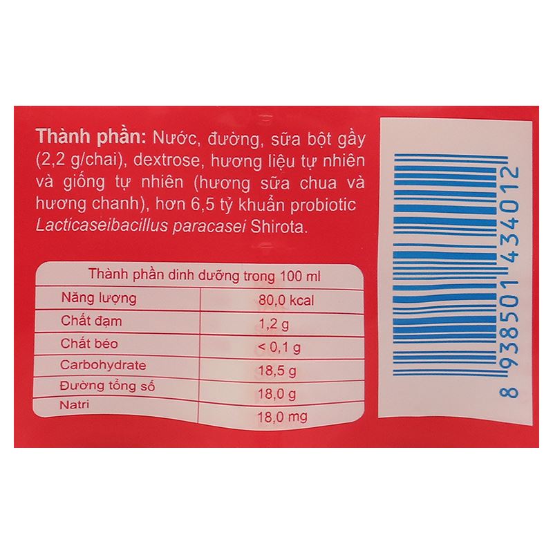 Lốc 5 chai sữa chua uống lên men Yakult 65 ml (từ 6 tháng) - Giao bao bì ngẫu nhiên 9