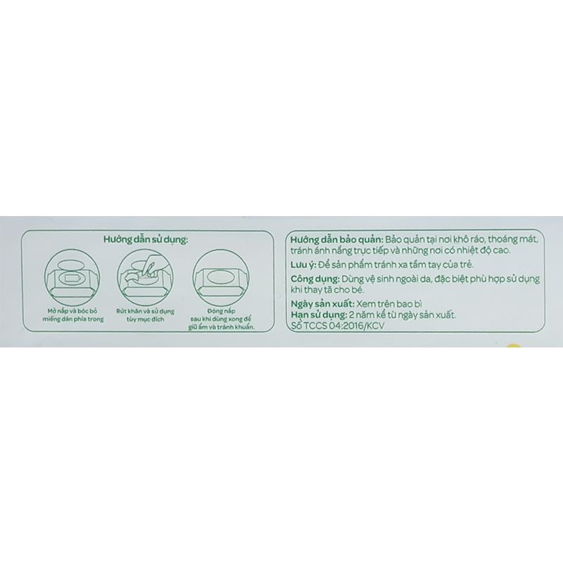 Combo 2 khăn ướt Huggies Clean Care không mùi gói 80 miếng 5