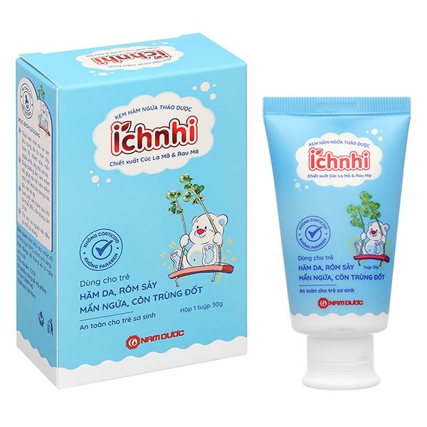 Kem làm dịu và ngừa hăm ngứa cho bé Ích Nhi 30g