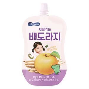 Nước Ép Trái Cây Bebecook Vị Lê, Cát Cánh 100 Ml (Từ 1 Tuổi)