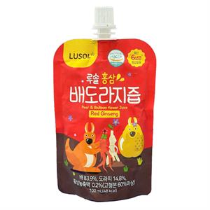 Nước trái cây Lusol hồng sâm (từ 1 tuổi)
