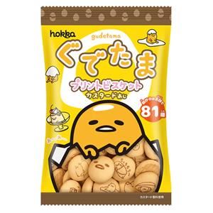 Bánh Quy Hokka Gudetama Vị Sữa Caramel Gói 40G (Từ 3 Tuổi)