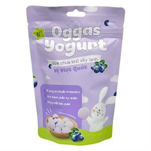 Sữa Chua Khô Sấy Lạnh Vị Việt Quất Oggas Yogurt Gói 18G (Từ 6 Tháng)