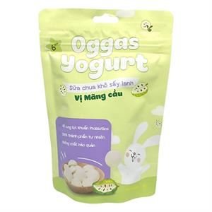 Sữa Chua Khô Sấy Lạnh Vị Mãng Cầu Oggas Yogurt Gói 18G (Từ 6 Tháng)