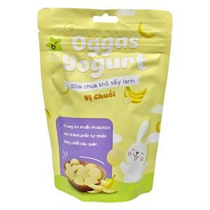 Sữa Chua Khô Sấy Lạnh Vị Chuối Oggas Yogurt Gói 18G (Từ 6 Tháng)