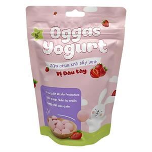 Sữa Chua Khô Sấy Lạnh Vị Dâu Oggas Yogurt Gói 18G (Từ 6 Tháng)