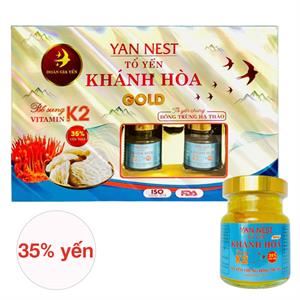 Hộp 6 Hũ Tổ Yến Chưng Đông Trùng Hạ Thảo Yan Nest 70 Ml (Từ 2 Tuổi)