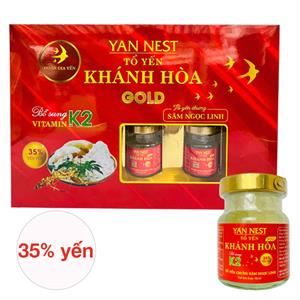 Hộp 6 Hũ Tổ Yến Chưng Sâm Ngọc Linh Yan Nest 70 Ml (Từ 2 Tuổi)