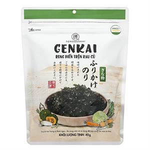 Rong Biển Rắc Cơm Tohogenkai Trộn Rau Củ Gói 40G (Từ 1 Tuổi)