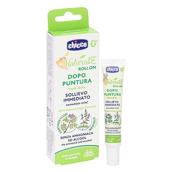Lăn bôi vết muỗi đốt, côn trùng cắn Chicco 10 ml chiết xuất cây hoa tiêu (mọi độ tuổi) hiệu quả - AVAKids.com