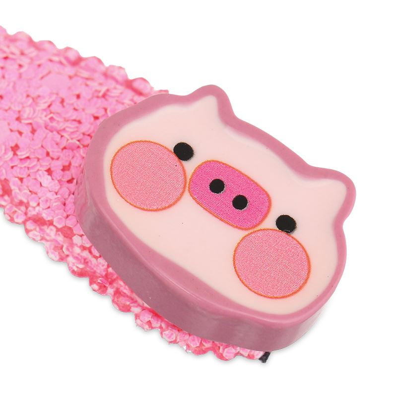 Mắt kính kèm cột tóc, kẹp tóc hồng bé gái HappyTime 516310 11