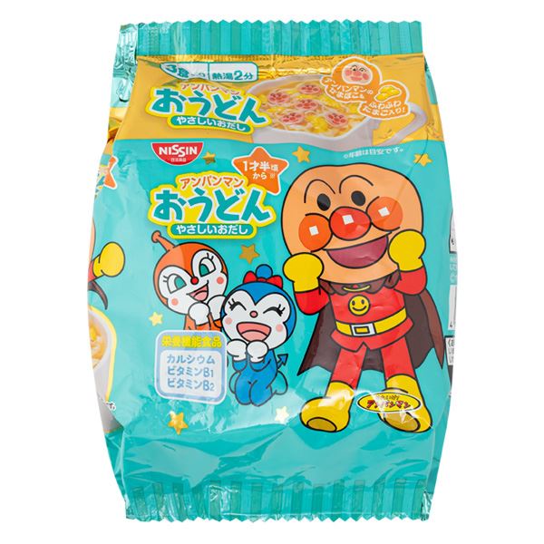 Mì udon ăn dặm vị hải sản Nissin Anpanman 90g (từ 1 tuổi) giàu dinh dưỡng - AVAKids.com