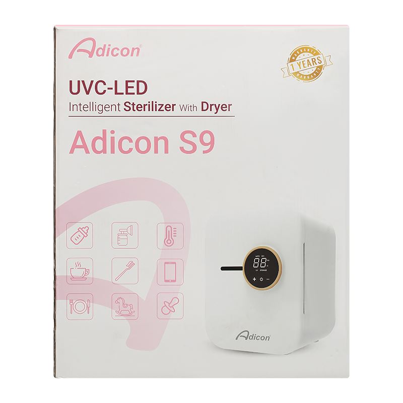 Máy tiệt trùng sấy khô bình sữa Adicon S9 13
