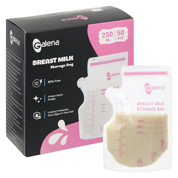 50 túi trữ sữa Galena GA-BMB1 250 ml chính hãng - AVAKids.com